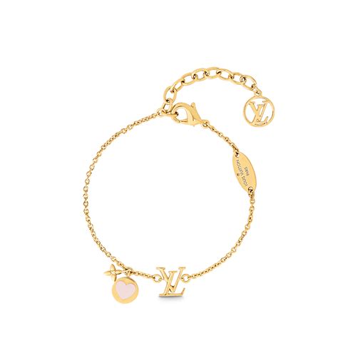 bracciale louis vuitton monogram oro con brillantini|Bracciale LV Iconic Flower S00 .